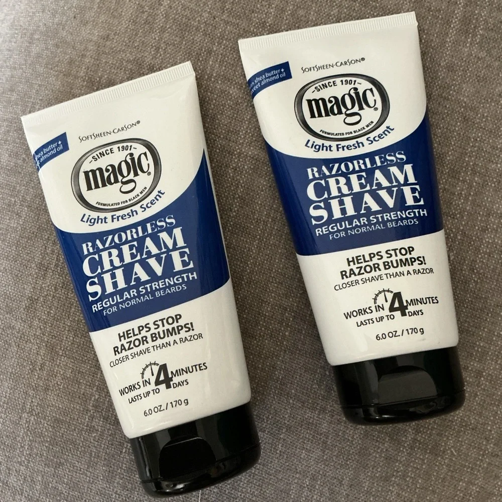 Razorless Shave Cream - Regular Strength Shaving Cream 2 Pack NWOT